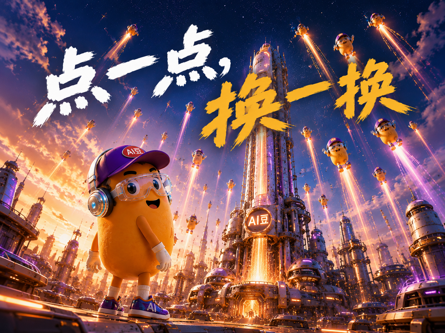 点一点，换一换